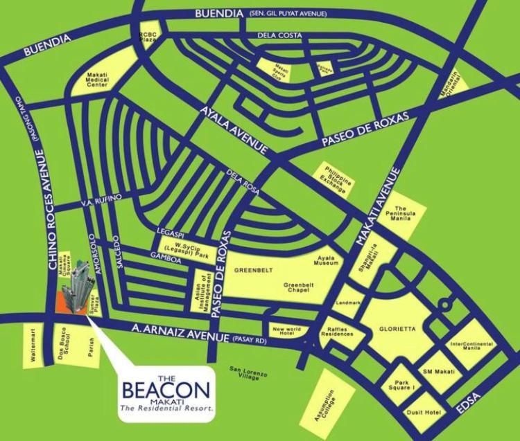 Beacon Makati Condo Free Pool Access Free Wifi 100Mbps & Free Netflix マニラ市 エクステリア 写真