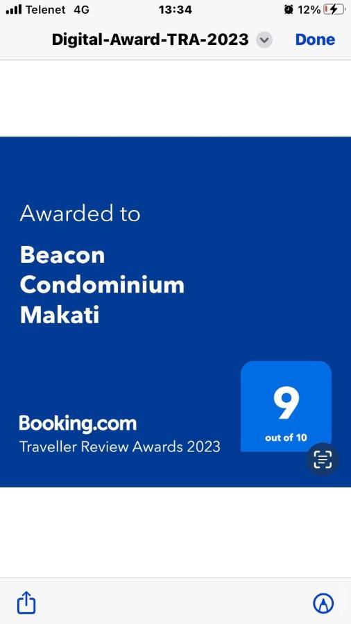 Beacon Makati Condo Free Pool Access Free Wifi 100Mbps & Free Netflix マニラ市 エクステリア 写真